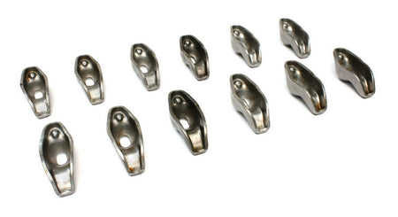 Comp Cams High Energy Steel OEM / Long Slot Rocker Arm - 3/8 in Stud Mount - 1.75 Ratio - GM Inline-6 (Set of 12)