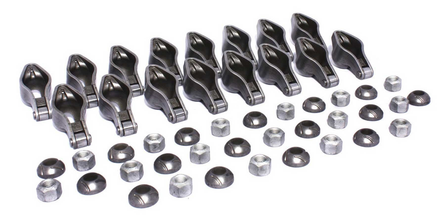 Comp Cams Magnum Chromoly Roller Tip Rocker Arm - 7/16 in Stud Mount - 1.72 Ratio - Big Block Chevy (Set of 16)