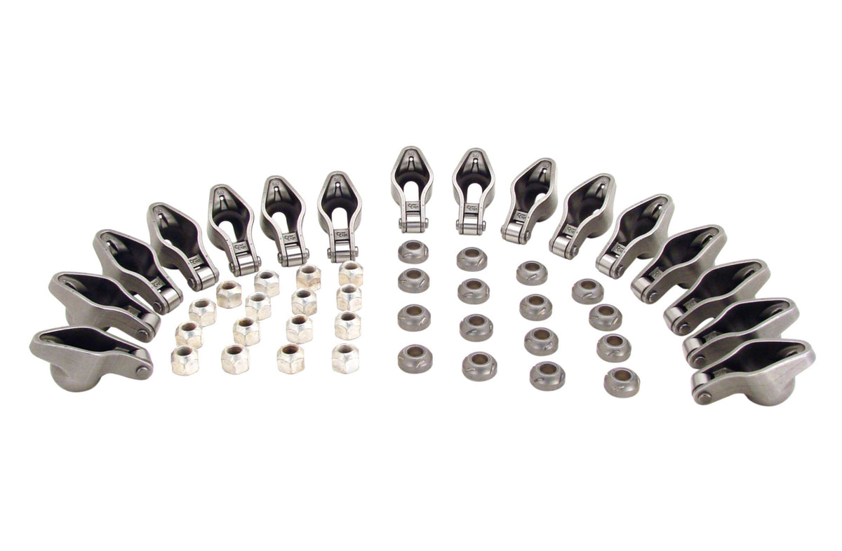 Comp Cams Magnum Chromoly Roller Tip Rocker Arm - 3/8 in Stud Mount - 1.52 Ratio - Small Block Chevy (Set of 16) 1412-16