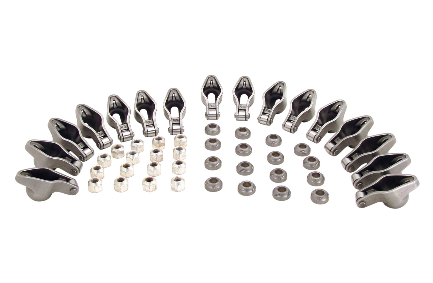Comp Cams Magnum Chromoly Roller Tip Rocker Arm - 3/8 in Stud Mount - 1.52 Ratio - Small Block Chevy (Set of 16) 1412-16