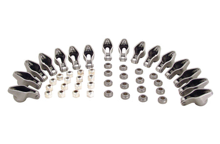 Comp Cams Magnum Chromoly Roller Tip Rocker Arm - 3/8 in Stud Mount - 1.52 Ratio - Small Block Chevy (Set of 16) 1412-16