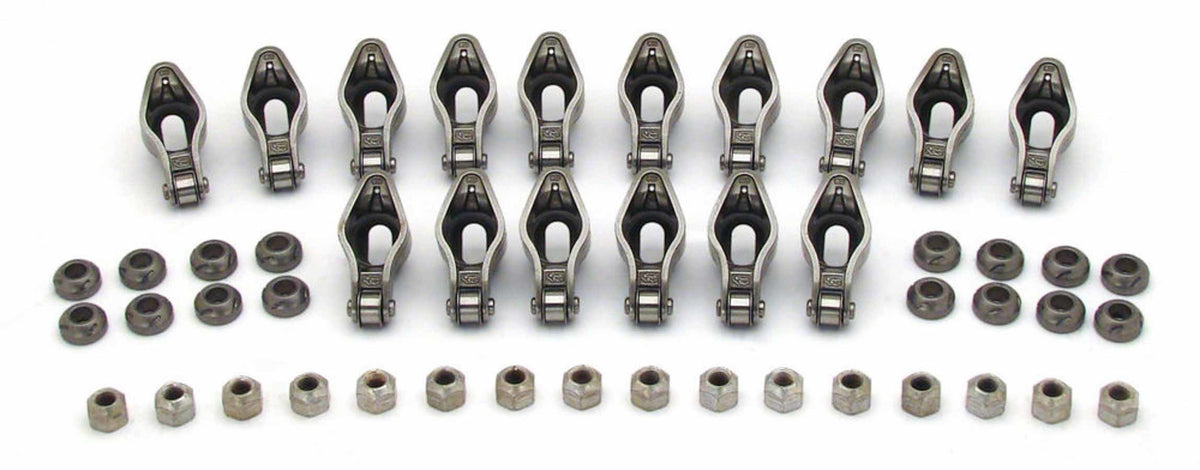Comp Cams Magnum Chromoly Roller Tip Rocker Arm - 3/8 in Stud Mount - 1.52 Ratio - Small Block Chevy (Set of 16) 1417-16