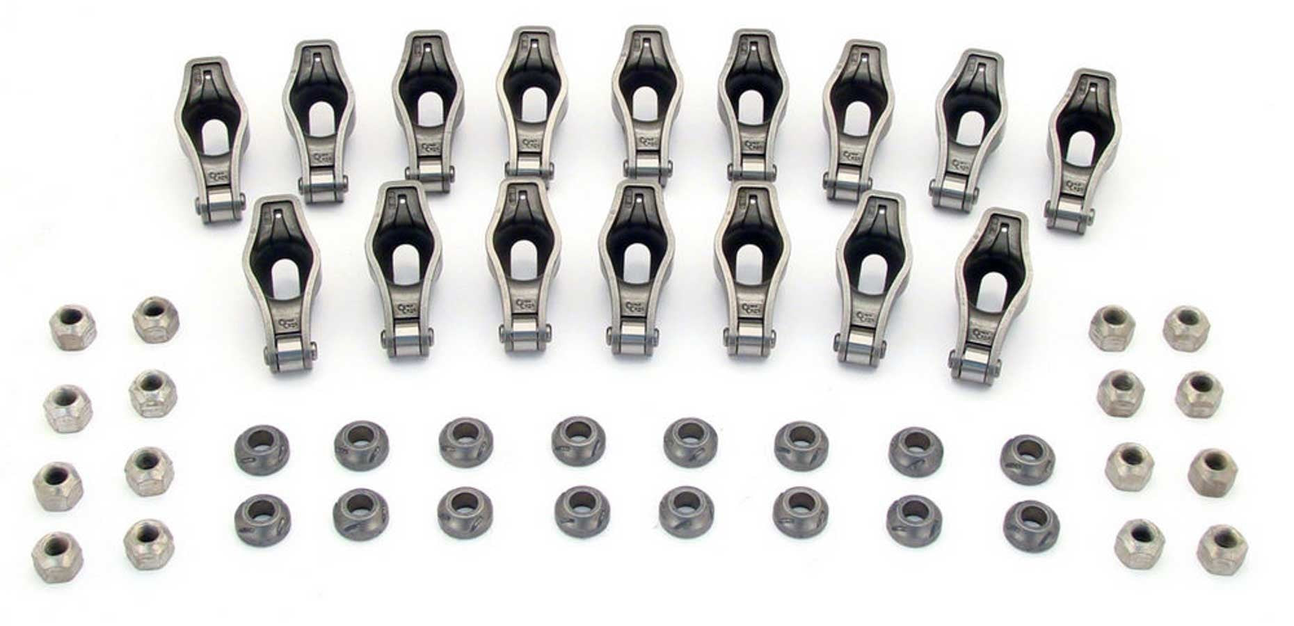 Comp Cams Magnum Chromoly Roller Tip Rocker Arm - 3/8 in Stud Mount - 1.60 Ratio - Small Block Ford (Set of 16)