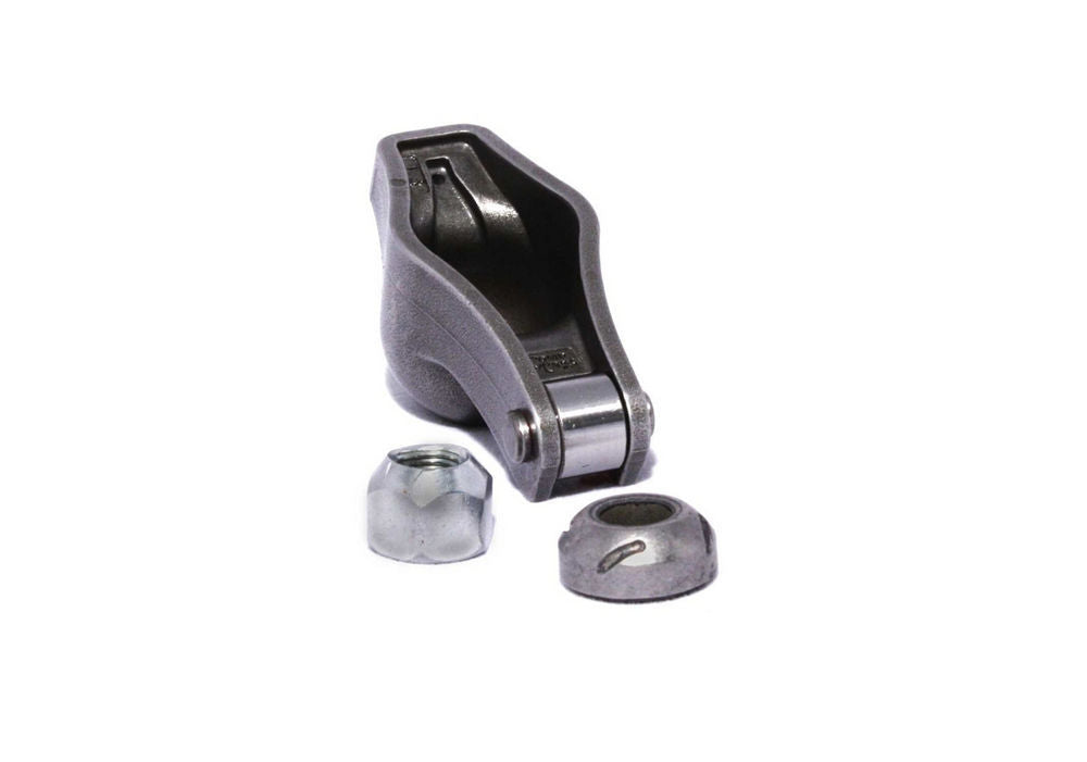 Comp Cams Magnum Chromoly Roller Tip Rocker Arm - 3/8 in Stud Mount - 1.60 Ratio - AMC V8 / Oldsmobile V8 / Small Block Ford