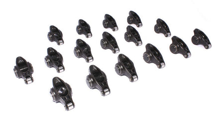 Comp Cams Ultra Pro Magnum Chromoly Roller Rocker Arm - 7/16 in Stud Mount - 1.60 Ratio - Small Block Ford (Set of 16)