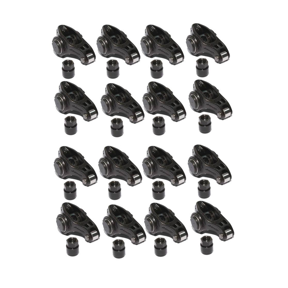 Comp Cams Ultra Pro Magnum Chromoly Roller Rocker Arm - 3/8 in Stud Mount - 1.80 Ratio - GM LS-Series (Set of 16)