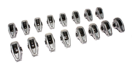 Comp Cams High Energy Die Cast Aluminum Roller Rocker Arm - 7/16 in Stud Mount - 1.73 Ratio - Big Block Ford / Cleveland / Modified (Set of 16)