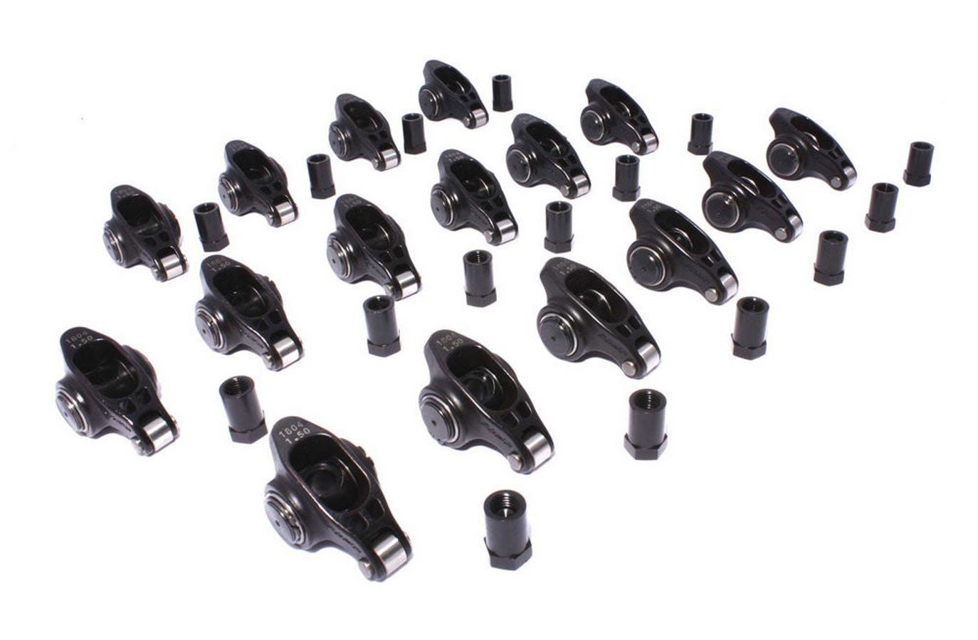 Comp Cams Ultra Pro Magnum XD Chromoly Roller Rocker Arm - 7/16 in Stud Mount - 1.50 Ratio - Small Block Chevy (Set of 16)