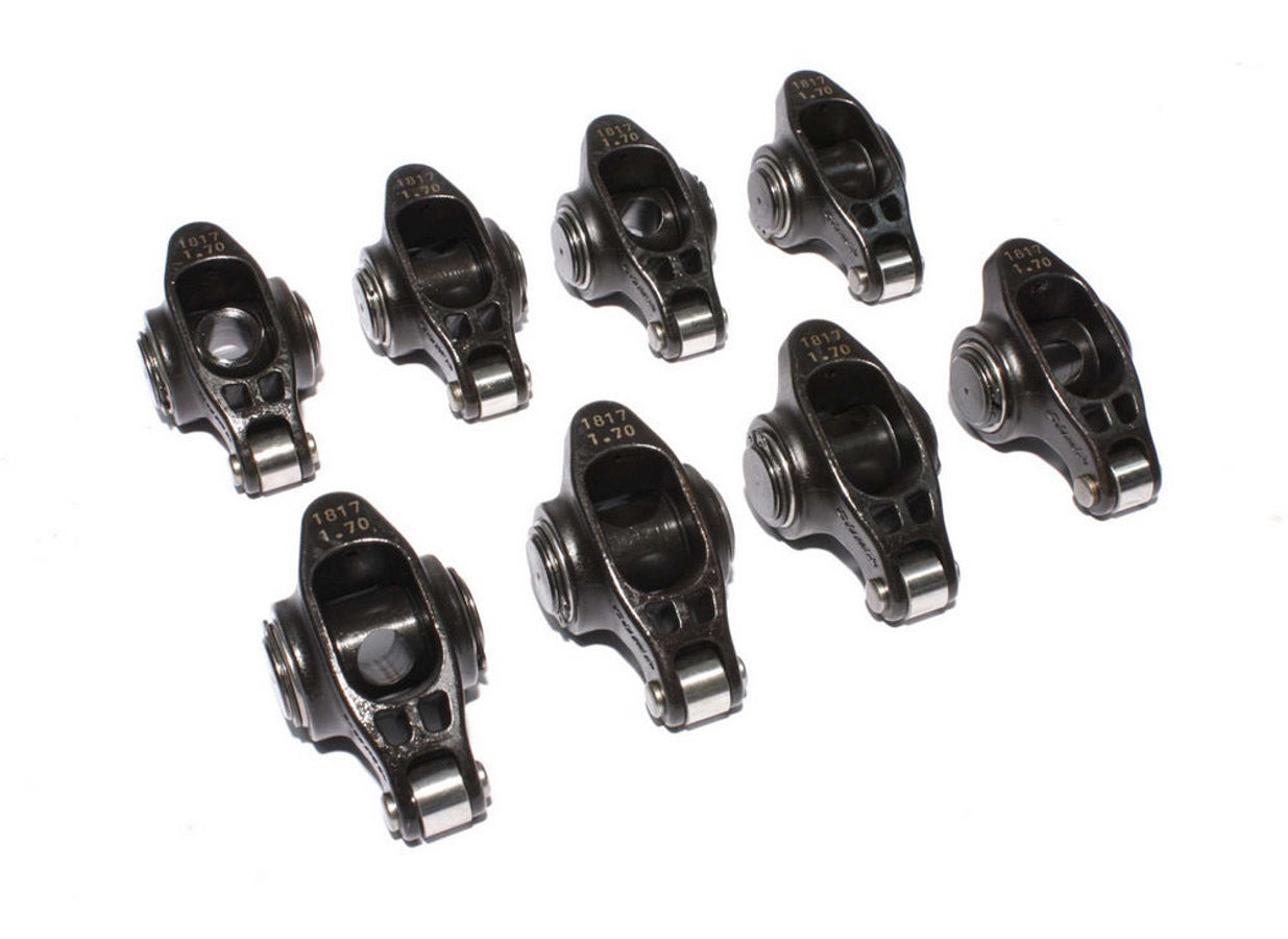 Comp Cams Ultra Pro Magnum XD Chromoly Roller Rocker Arm - 7/16 in Stud Mount - 1.70 Ratio - Small Block Chevy (Set of 8)