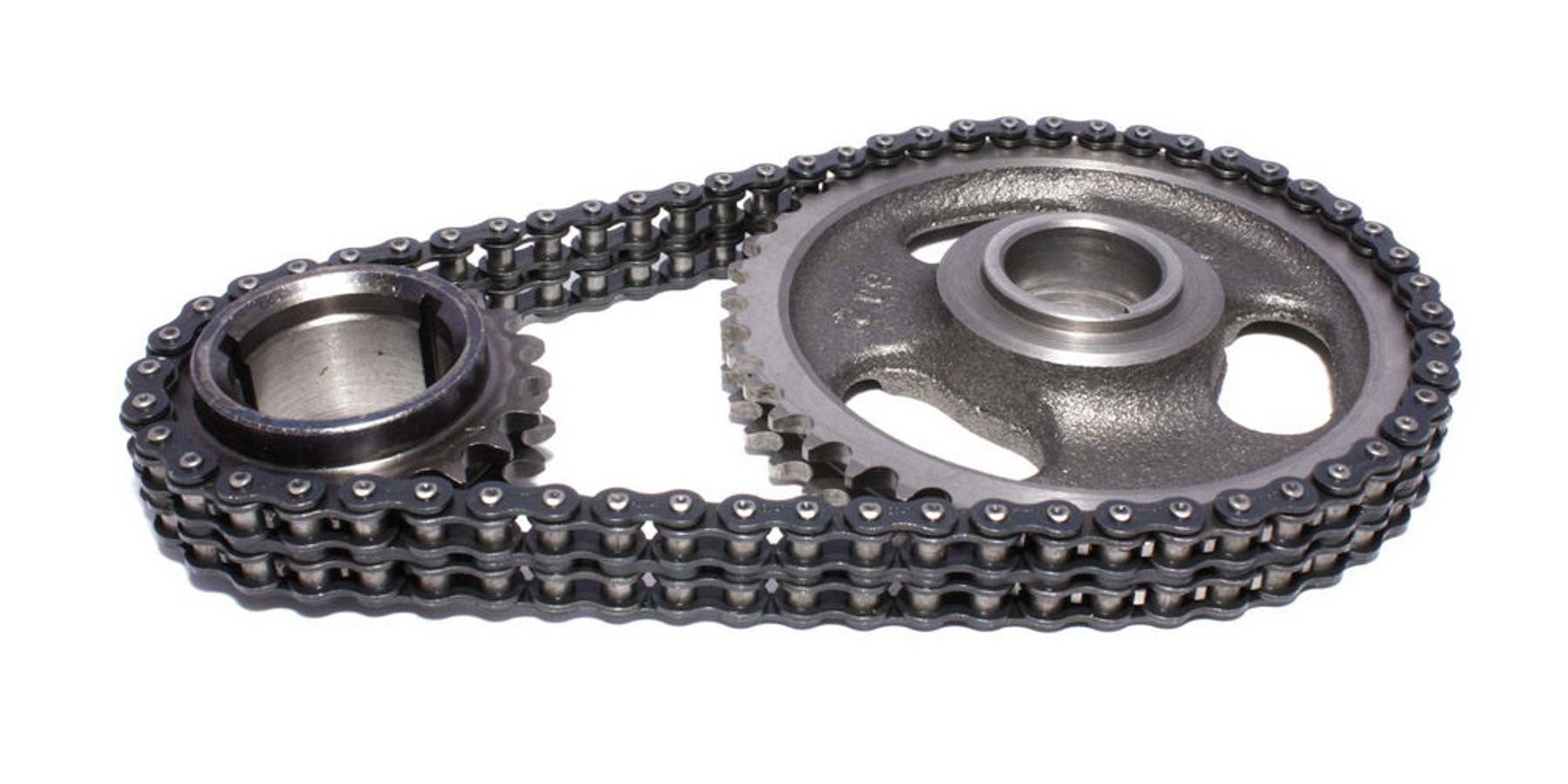 Comp Cams Magnum Double Roller Timing Set - Cast Iron / Billet Steel - Pontiac V8