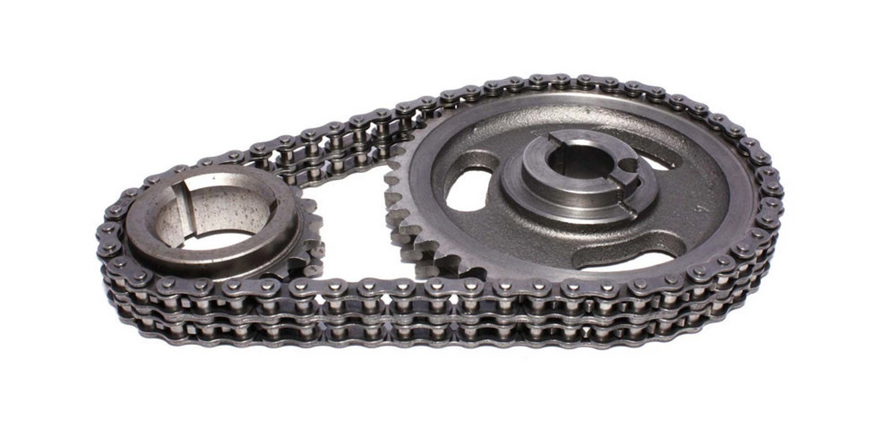 Comp Cams Magnum Double Roller Timing Set - Cast Iron / Billet Steel - Small Block Ford