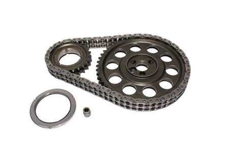 Comp Cams Hi-Tech Adjustable Double Roller Timing Set - Billet Steel - Small Block Chevy