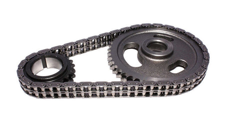 Comp Cams Hi-Tech Double Roller Timing Set - Cast Iron / Billet Steel - Small Block Mopar