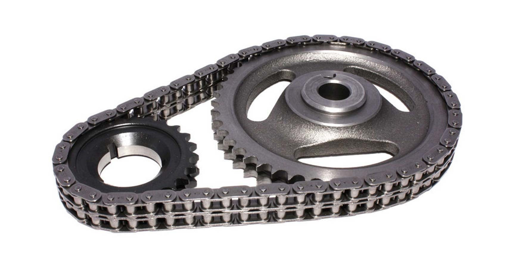 Comp Cams Hi-Tech Double Roller Timing Set - Cast Iron / Billet Steel - Ford FE-Series