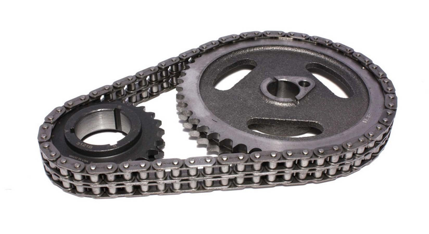 Comp Cams Hi-Tech Double Roller Timing Set - Cast Iron / Billet Steel - Ford Cleveland / Modified