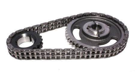 Comp Cams Hi-Tech Double Roller Timing Set - Cast Iron / Billet Steel - Big Block Ford