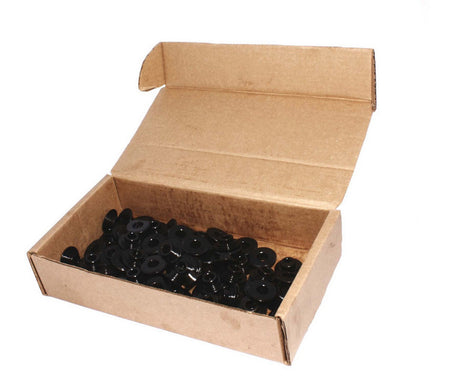 Comp Cams Super Lock 10 Degree Valve Spring Retainer - 10 Degree - 1.115 in / 0.690 in OD Steps - 1.500-1.550 in Dual Spring - Chromoly - Black Oxide (Set of 100)