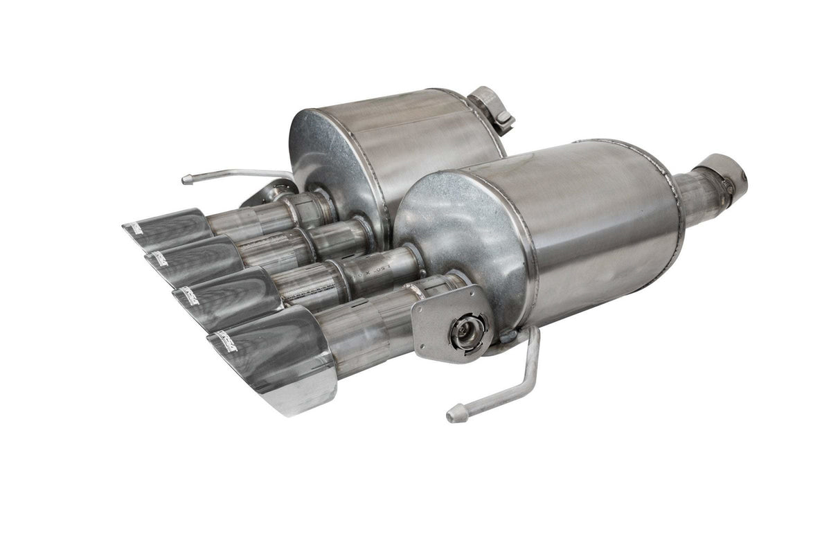 Corsa Variable Sound Level Valve-Back Stainless Exhaust System - 2-3/4 in Diameter - Chevy Corvette 2014-19