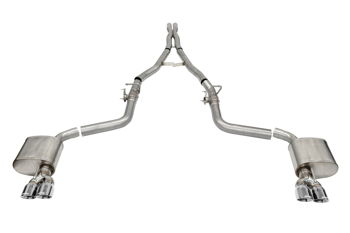 Corsa Xtreme Cat-Back Stainless Exhaust System - 2-3/4 in Diameter - Mopar Gen III Hemi 21070