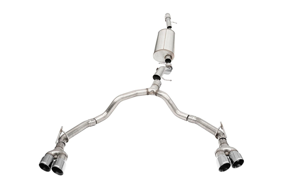 Corsa Sport Cat-Back Stainless Exhaust System - 3 in Diameter - 6.2 L - GM LS-Series - GM Fullsize SUV 2021-22 21129