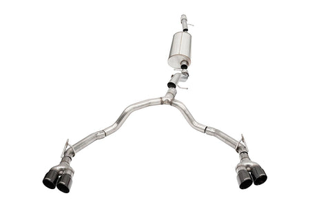 Corsa Sport Cat-Back Stainless Exhaust System - 3 in Diameter - 6.2 L - GM LS-Series - GM Fullsize SUV 2021-22 21129BLK