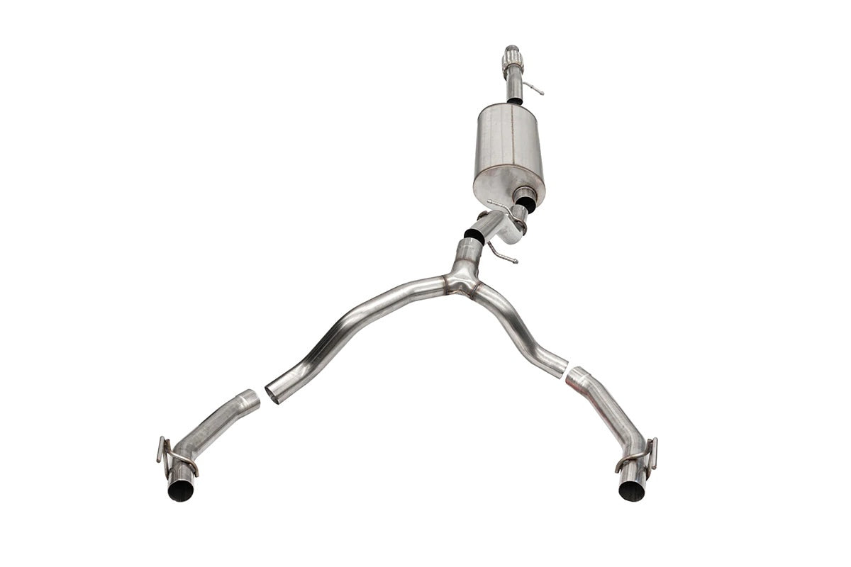 Corsa Sport Cat-Back Stainless Exhaust System - 3 in Diameter - 6.2 L - GM LS-Series - GM Fullsize SUV 2021-22 21131