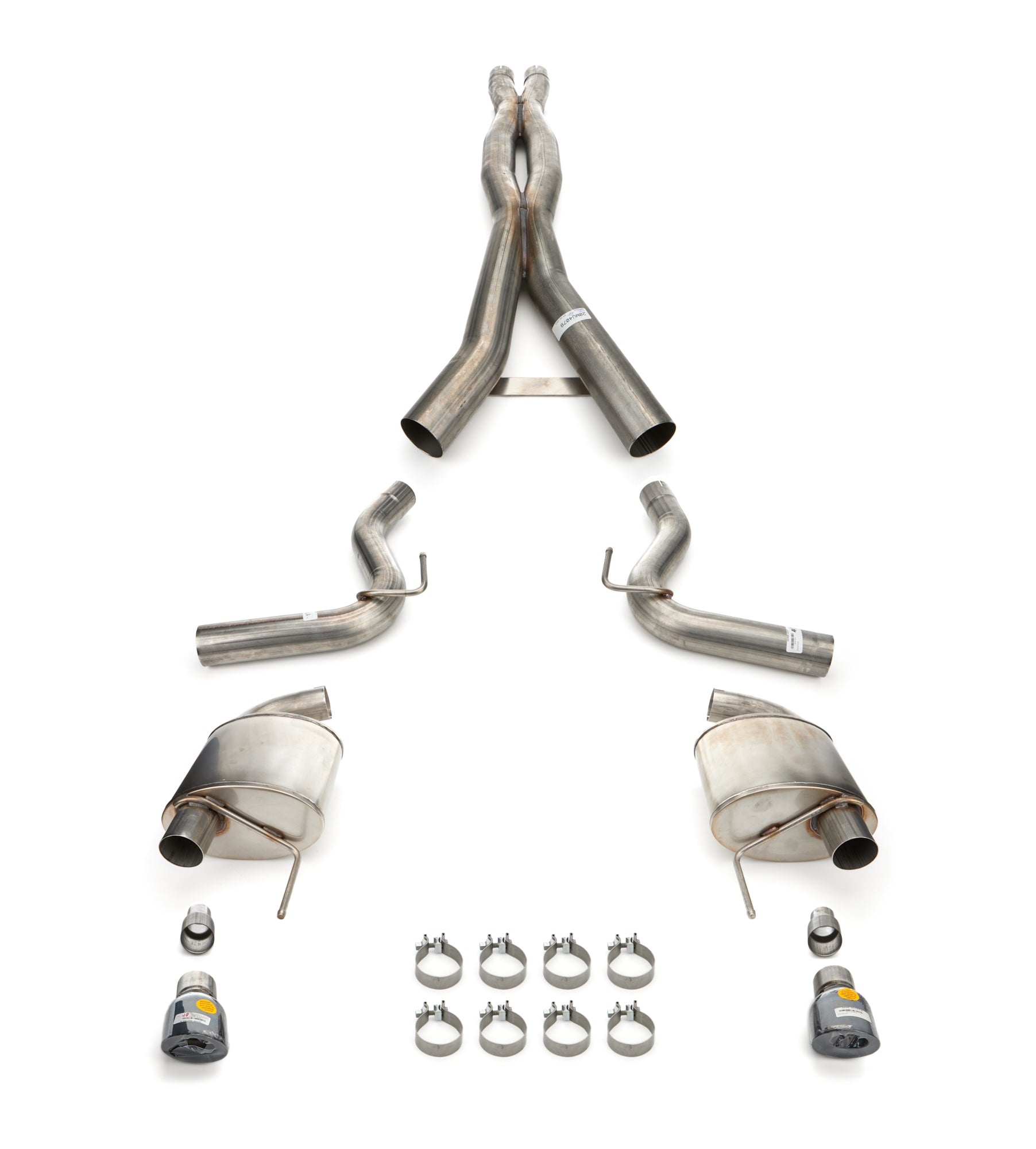 Corsa Xtreme Cat-Back Kit Stainless Exhaust System - 3 in Diameter - Ford Coyote - Ford Mustang 2024 21250BLK