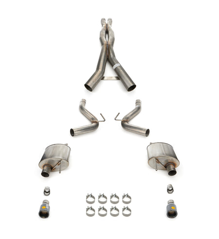 Corsa Xtreme Cat-Back Kit Stainless Exhaust System - 3 in Diameter - Ford Coyote - Ford Mustang 2024 21251BLK