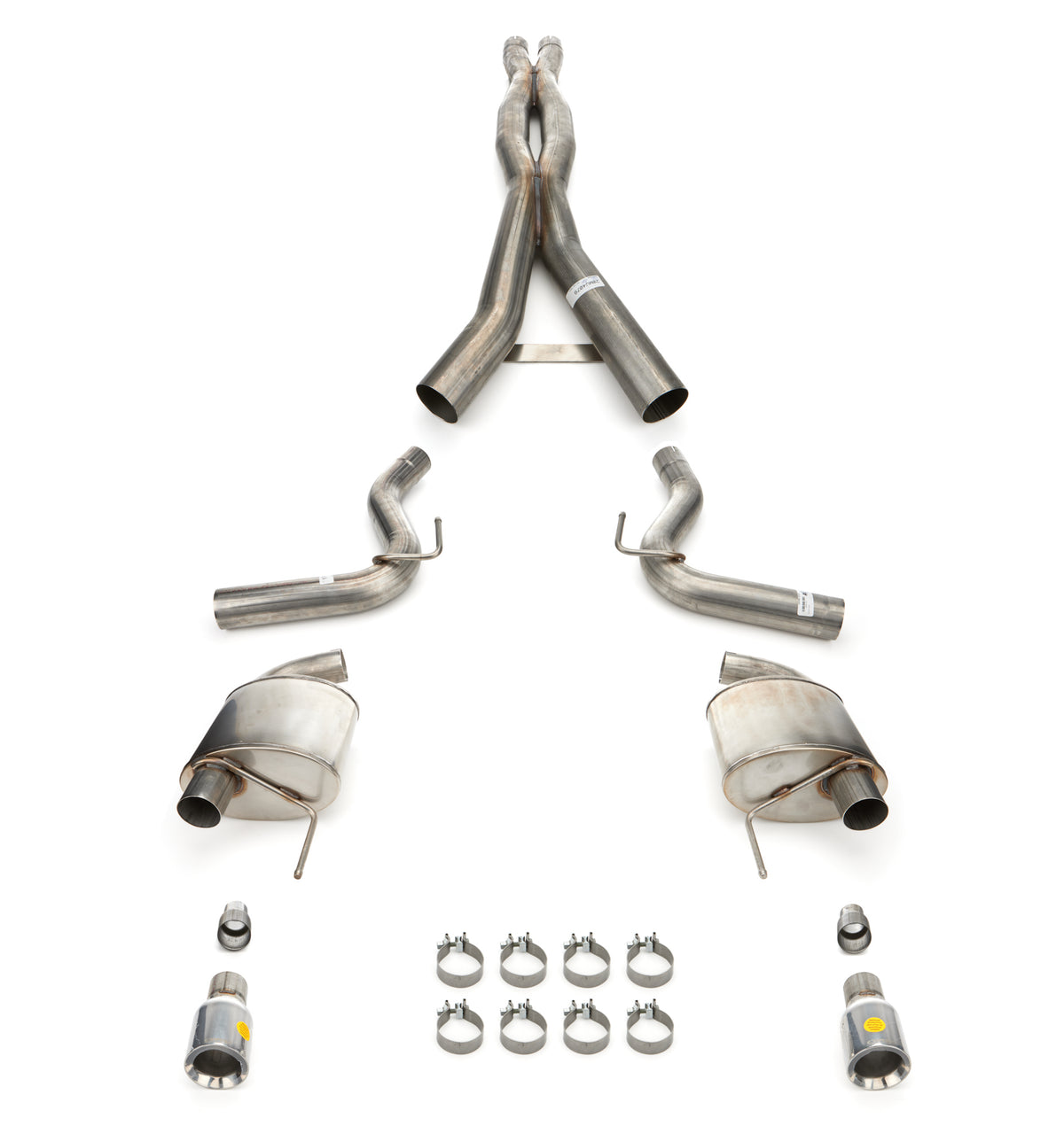Corsa Sport Cat-Back Kit Stainless Exhaust System - 3 in Diameter - Ford Coyote - Ford Mustang 2024 21255