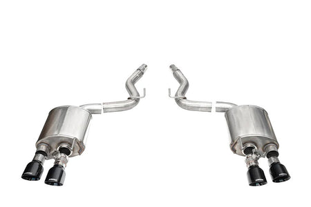 Corsa Sport Axle-Back Kit Stainless Exhaust System - 3 in Diameter - Ford Coyote - Ford Mustang 2024