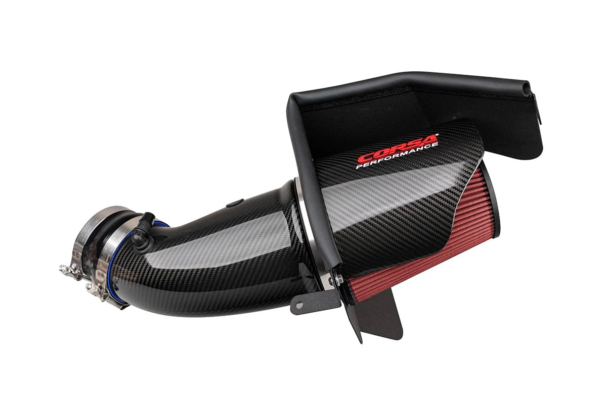 Corsa Drytech Closed Box Carbon Fiber Air Intake - Dodge Challenger / Charger 2017-24