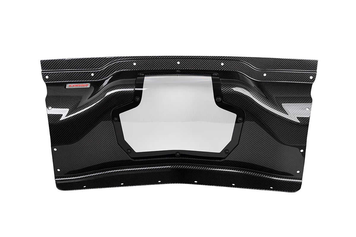 Corsa Trunk Panel - Corsa Logo - Carbon Fiber - Chevy Corvette 2020-23