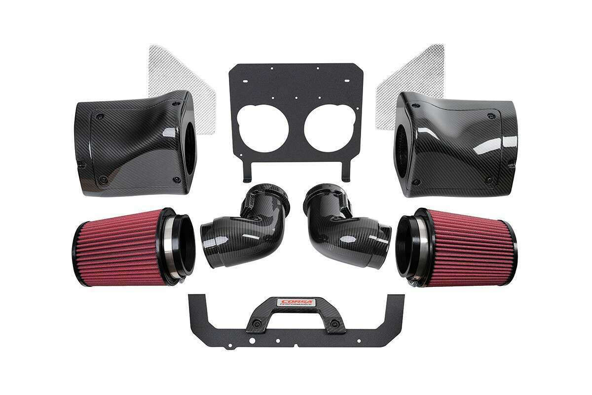 Corsa DryTech Closed Box Air Induction System - Carbon Fiber - Chevy Corvette 2023-25