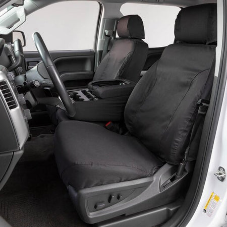 CoverCraft 2nd Row Polycotton SeatSaver - Charcoal - GM Fullsize Truck 2019-22