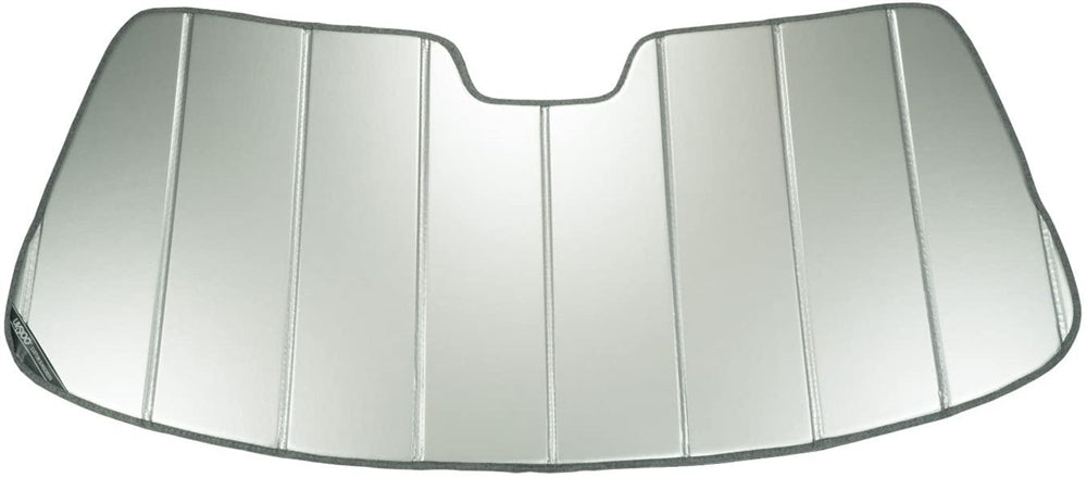 CoverCraft UVS100 Windshield Shade - Silver / Black - Toyota Midsize Truck 2018-23