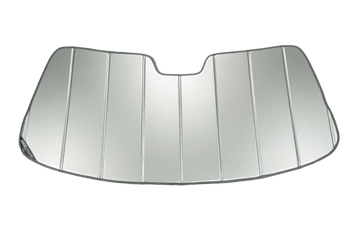 CoverCraft UVS100 Windshield Shade - Silver / Black - Ford Fullsize Truck 2021-24