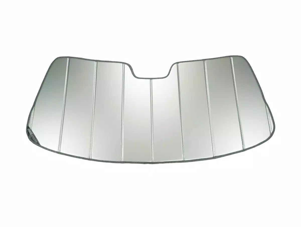 CoverCraft UVS100 Windshield Shade - Silver / Black - Toyota Fullsize Truck 2022-24 / Toyota Sequoia 2024-25