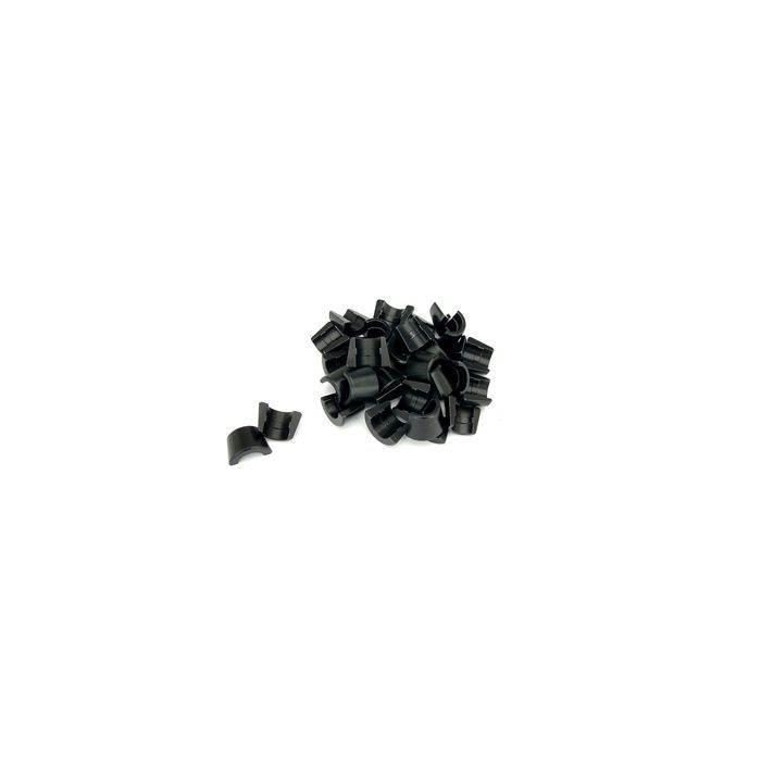 Crower Billet Performance 7 Degree Valve Lock - 3/8 in Valve Stem - 0.050 in Less Height - Chromoly - Black Oxide (Set of 16)