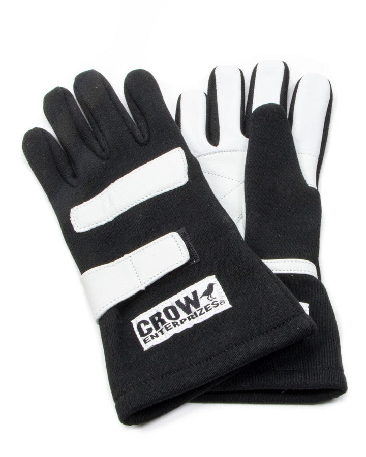 Crow Standard Nomex® Racing Gloves - Black