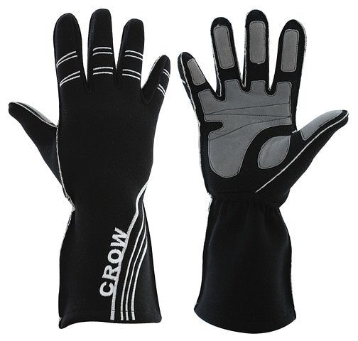 Crow All-Star Racing Gloves - Black