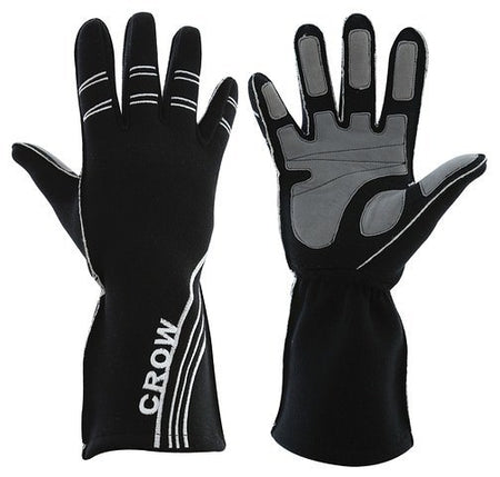 Crow All-Star Racing Gloves - Black