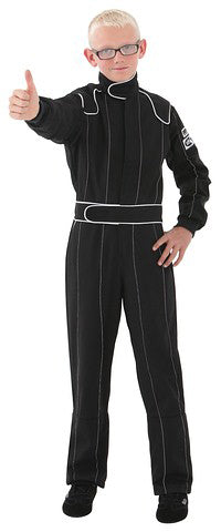 Crow Junior Legacy Racing Suit - Black