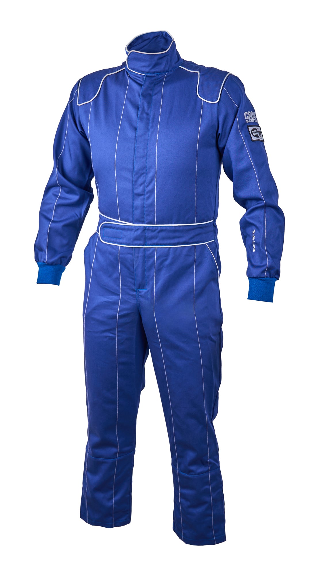 Crow Junior Legacy Racing Suit - Blue