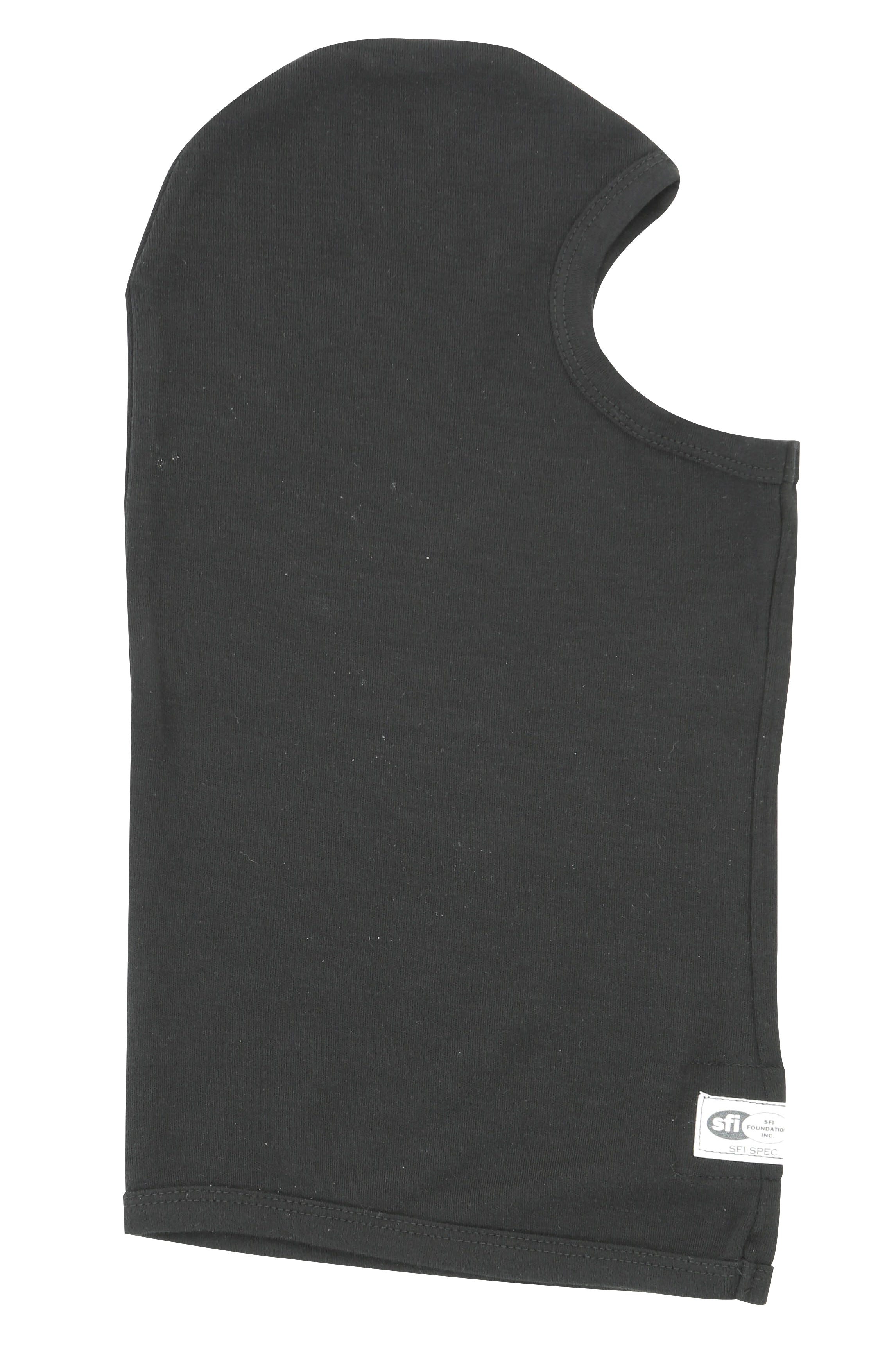 Crow Single Eyeport Single Layer Balaclava - Black