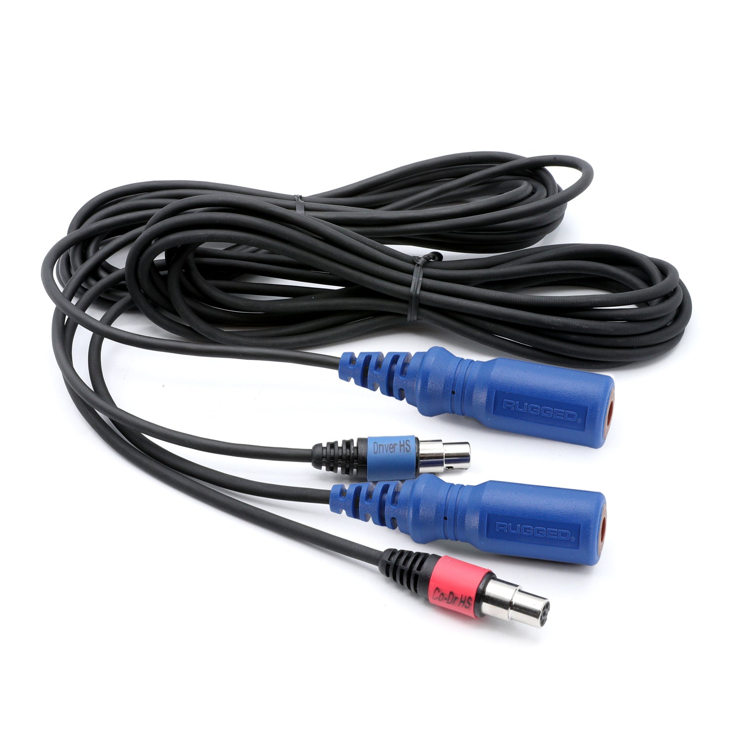 Rugged Radios OFFROAD Driver & Co-Driver Intercom Cable Bundle CS-OFF-DCD
