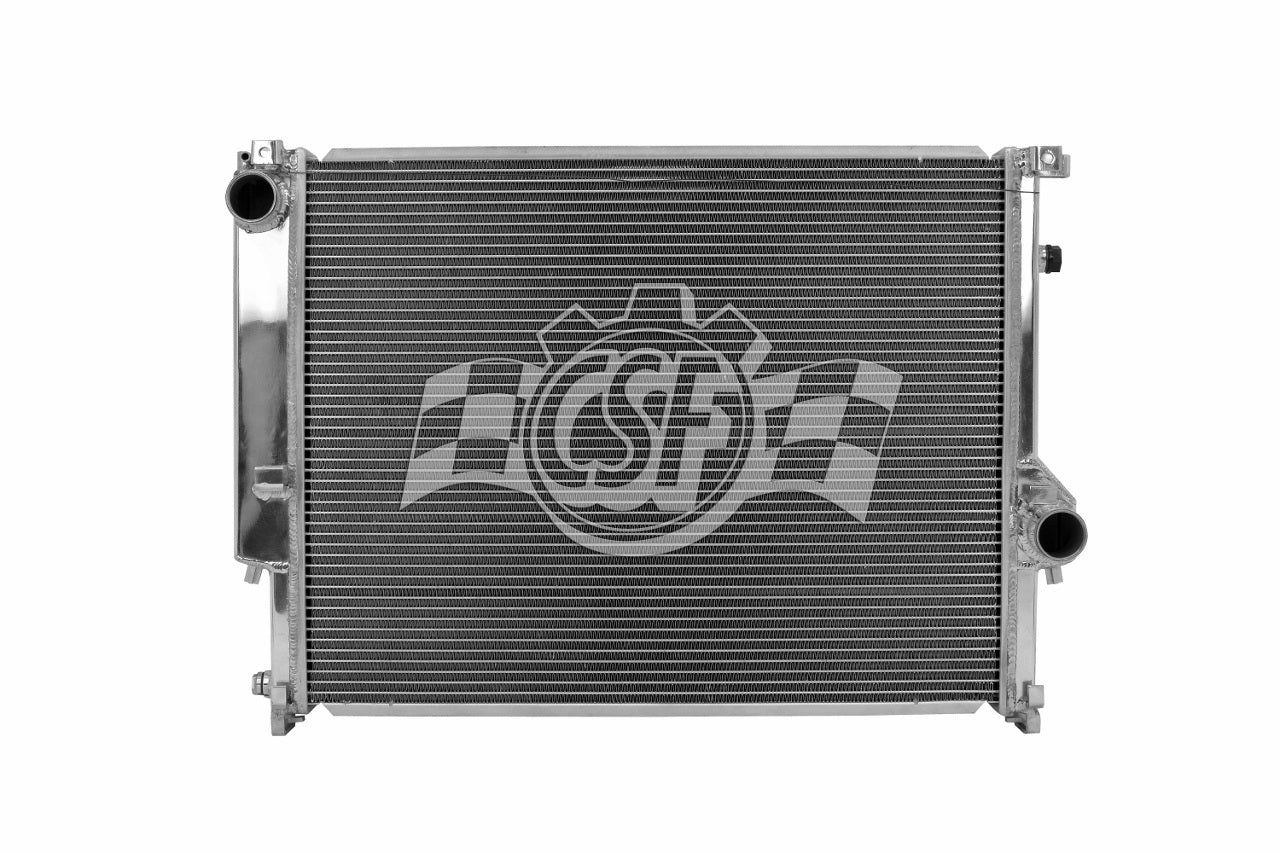 CSF Aluminum Radiator - 21.625 in W x 16.938 in H x 1.625 in D - Polished - BMW 320i / 323 1992-98