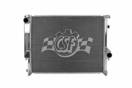 CSF Aluminum Radiator - 21.625 in W x 16.938 in H x 1.625 in D - Polished - BMW 320i / 323 1992-98