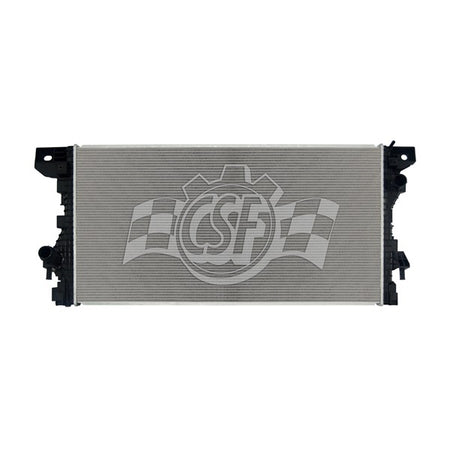 CSF Aluminum Radiator - 34.625 in W x 17.688 in H x 1.25 in D - Ford Fullsize Truck 2021-24