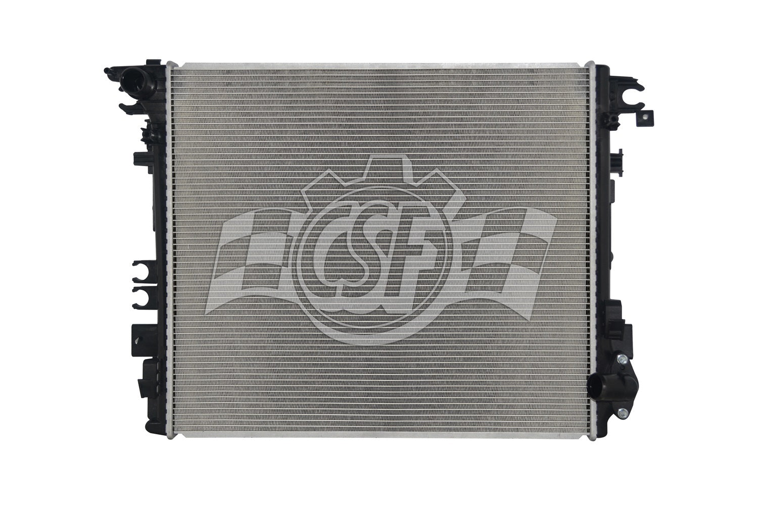 CSF Aluminum Radiator - 21.938 in W x 19.313 in H x 1.188 in D - Jeep Wrangler 2018-23 / Gladiator 2011-22