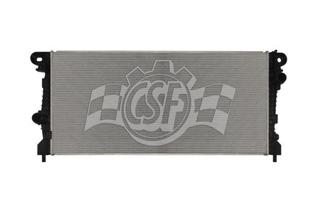 CSF Aluminum Radiator - 33.438 in W x 15.625 in H x 1.188 in D - Right Side Inlet - Left Side Outlet - Ford Midsize SUV 2022-24